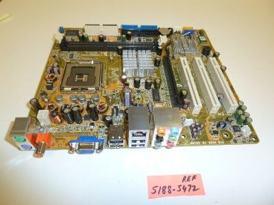 HP Altair GL8 Asus P5RC Le Motherboard P N 5188 5472