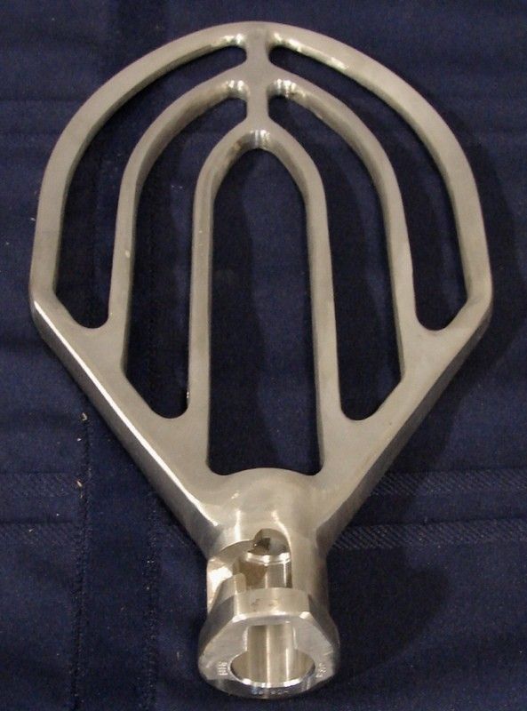  Steel 20 Quart Flat Paddle Beater for Hobart D300 30 Qt Mixer