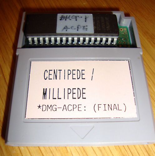 Gameboy Centipede Millipede Prototype Demo Review