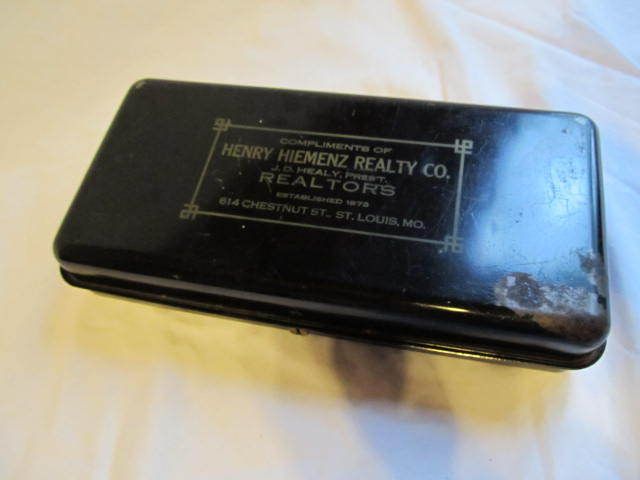   Real Estate Advertising Safe Box Henry Hiemenz Realty Co St Louis MO
