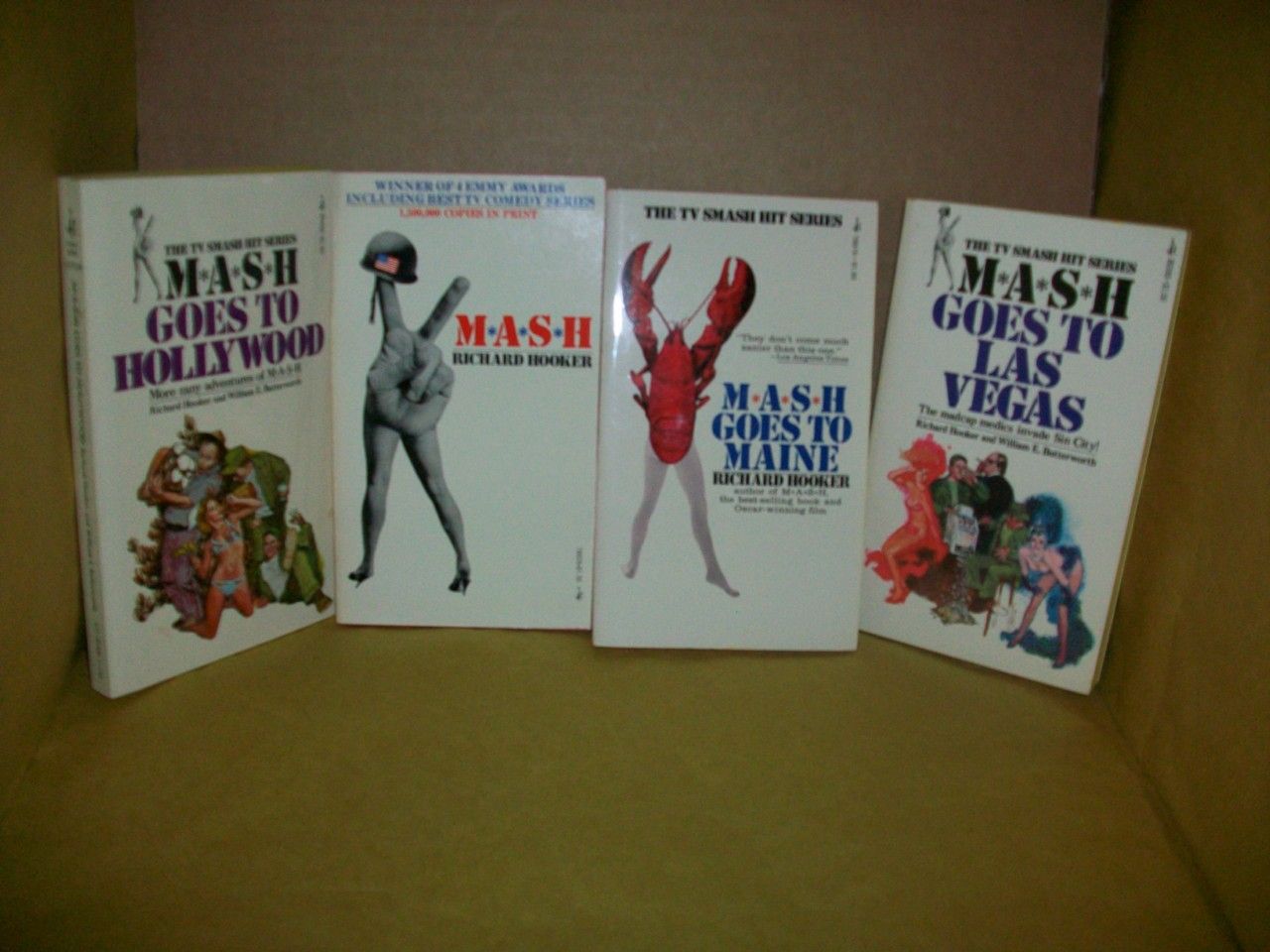  Set 5 Books Mash Goes to Hollywood Vegas etc Free Quiz Book