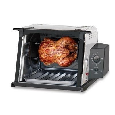 Ronco ST3001SSGEN Showtime Compact Rotisserie and Barbeque Oven