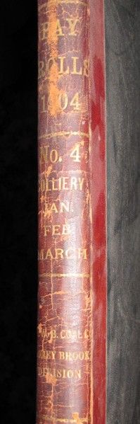  Lehigh Wilkes Barre Coal Co Honey Brook Colliery Payroll Ledger