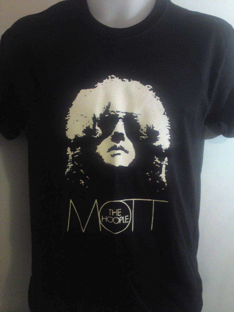 Mott The Hoople Ian Hunter Tshirt Mick Ronson David Bowie CD DVD All