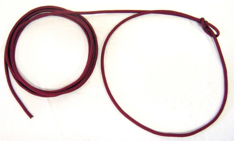 Kid Youth Lariat Lasso 3 8 x 18 Horse Tack New Maroon