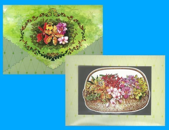  Stamp 2012 SIN1202P World Orchid Collection s s Flower Flora