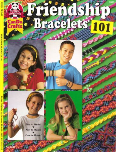 How to Make Friendship Bracelets Kids Craft Book Knots Childrens