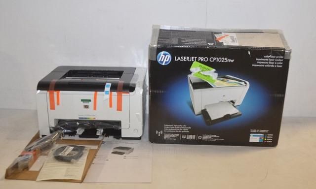 HP LaserJet Pro CP1025nw Workgroup Laser Printer