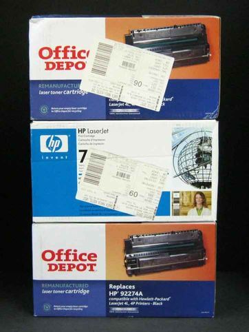 New Lot 3 HP 92274A 74A Laser Toner 4L 4ml 4P 4MP