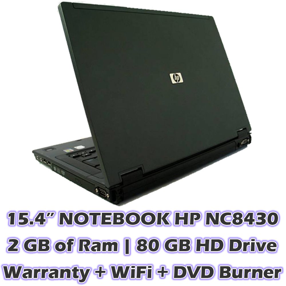 HP Compaq Windows with Warranty Laptop Notebook Computer WiFi 2 GB Ram