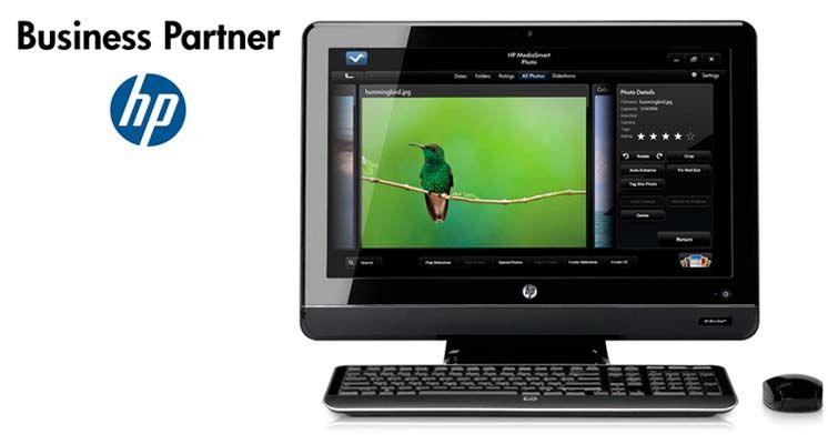 HP OMNI 200 5480QD 21.5 All in One i5 QUAD 6GB 1TB BLURAY WiFi *HP