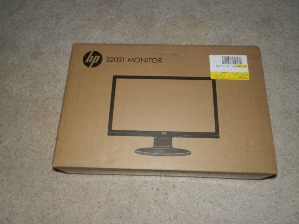 HP S2031 20 Widescreen Widescreen LCD Monitor