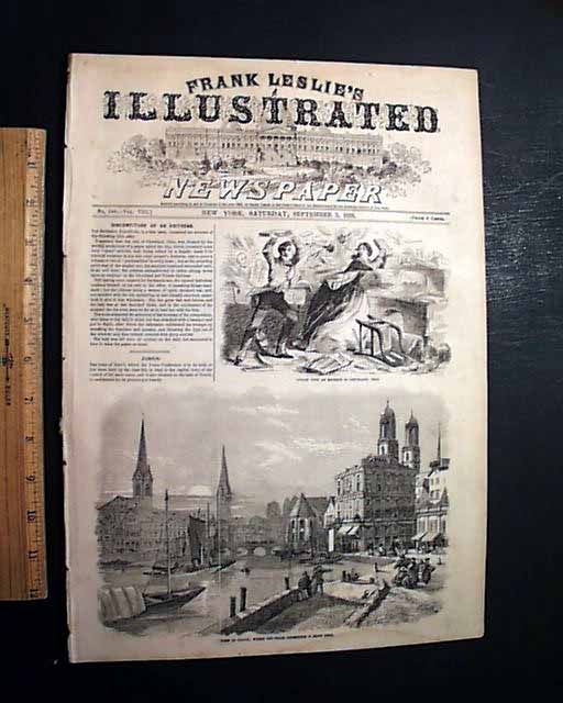 1859 Saratoga Springs New York More Prints Newspaper