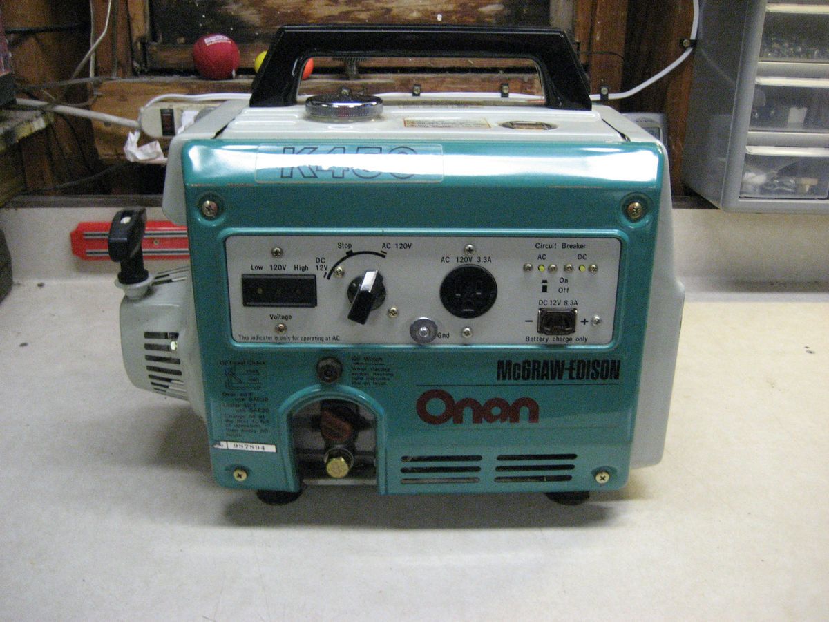 Onan K450 Model 0 4 KH 1P 1A Generator