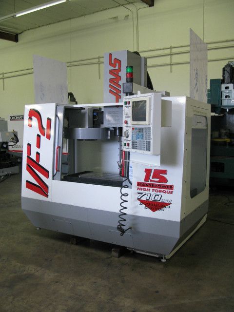 1997 Haas VF 2 10K RPM VMC Video