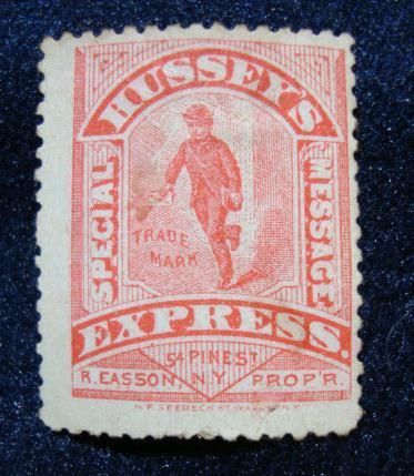 Husseys Express Special Message Stamp