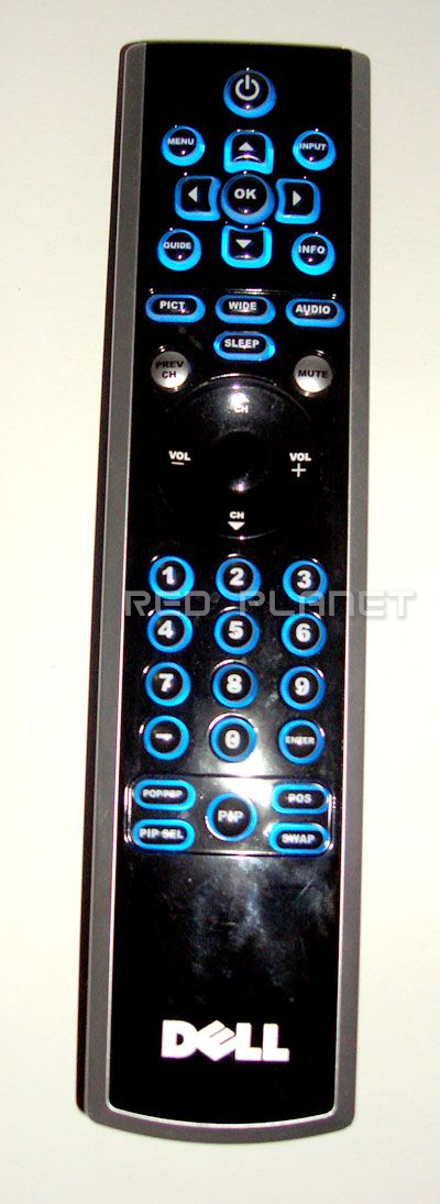 NEW Genuine Dell LCD/Plasma TV Remote Control For Dell W3201C