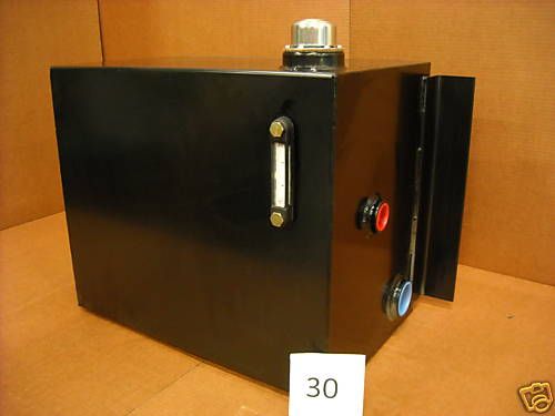 New 30 Gal Hydraulic Reservoir Tank w Cap Sight Glass