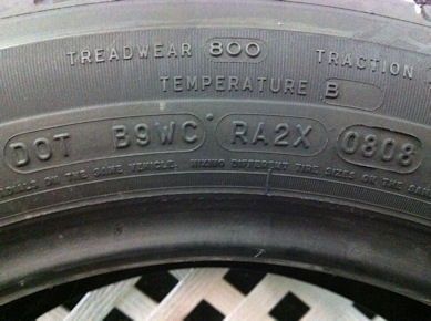 One Michelin Hydroedge, 205/55R16, Dot 0808, Tread 8/32.