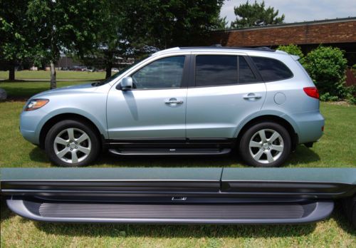 Hyundai Santa FE Running Boards Side Steps Trim 07 10