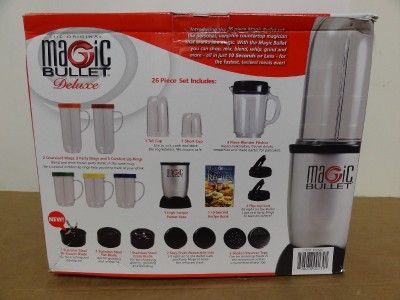  Bullet Deluxe 26 Piece Blender/Mixer Set 25 Piece + Ice Shaver Blade