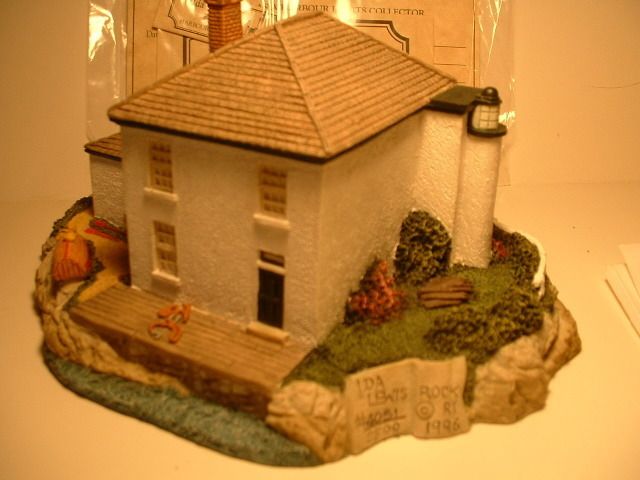 IDA LEWIS ROCK RI Retired Lighthouse HARBOUR LIGHTS LTD 174 BRAND NEW