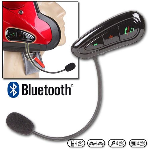 Bluetooth Headset Unit for Motorcycle Motocross Helmet