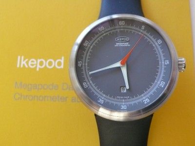 New Ikepod Megapode MGD05 Grey Dial Marc Newson Design