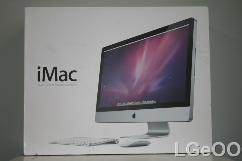 New Apple iMac 27 inch LED 16 9 Widescreen Computer MD063LL A