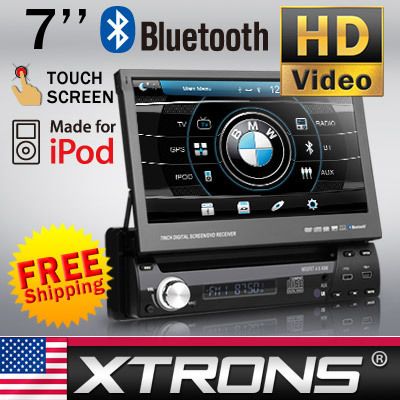   Dash CAR Single 1 DIN Digital Touch Screen DVD Player SD USB IPOD TV