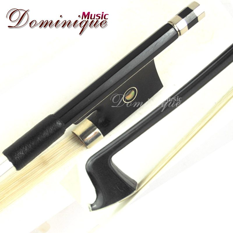 Carbon Fiber 4 4 Violin Bow w Parisian Eye Frog