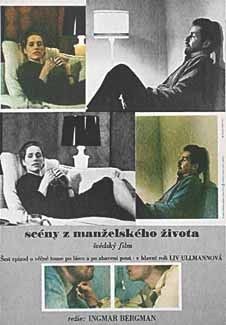  from A Marriage 1976 Original Czech Movie Poster Ingmar Bergman