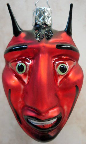 Inge Glas Lucky Devil Ornament Lucifer Halloween 129201