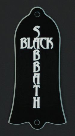  Engraved Truss Rod Cover Fit USA GIBSON   BLACK SABBATH Tony Iommi