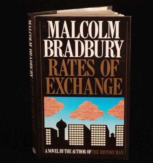 1983 Malcolm Bradbury Rates of Exchange 1st Ed DW