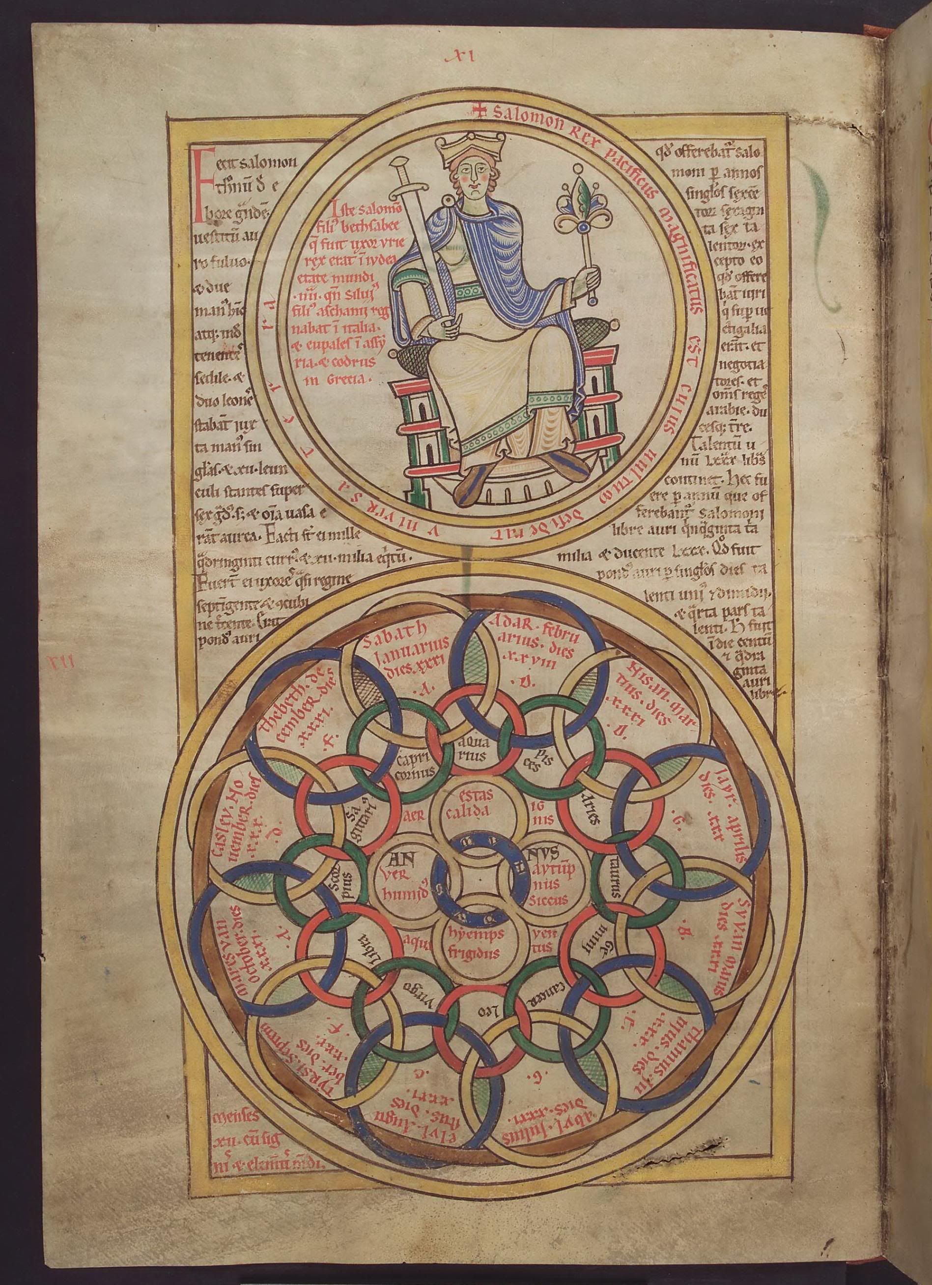 Medieval Encyclopedia Book of Flowers C 1120