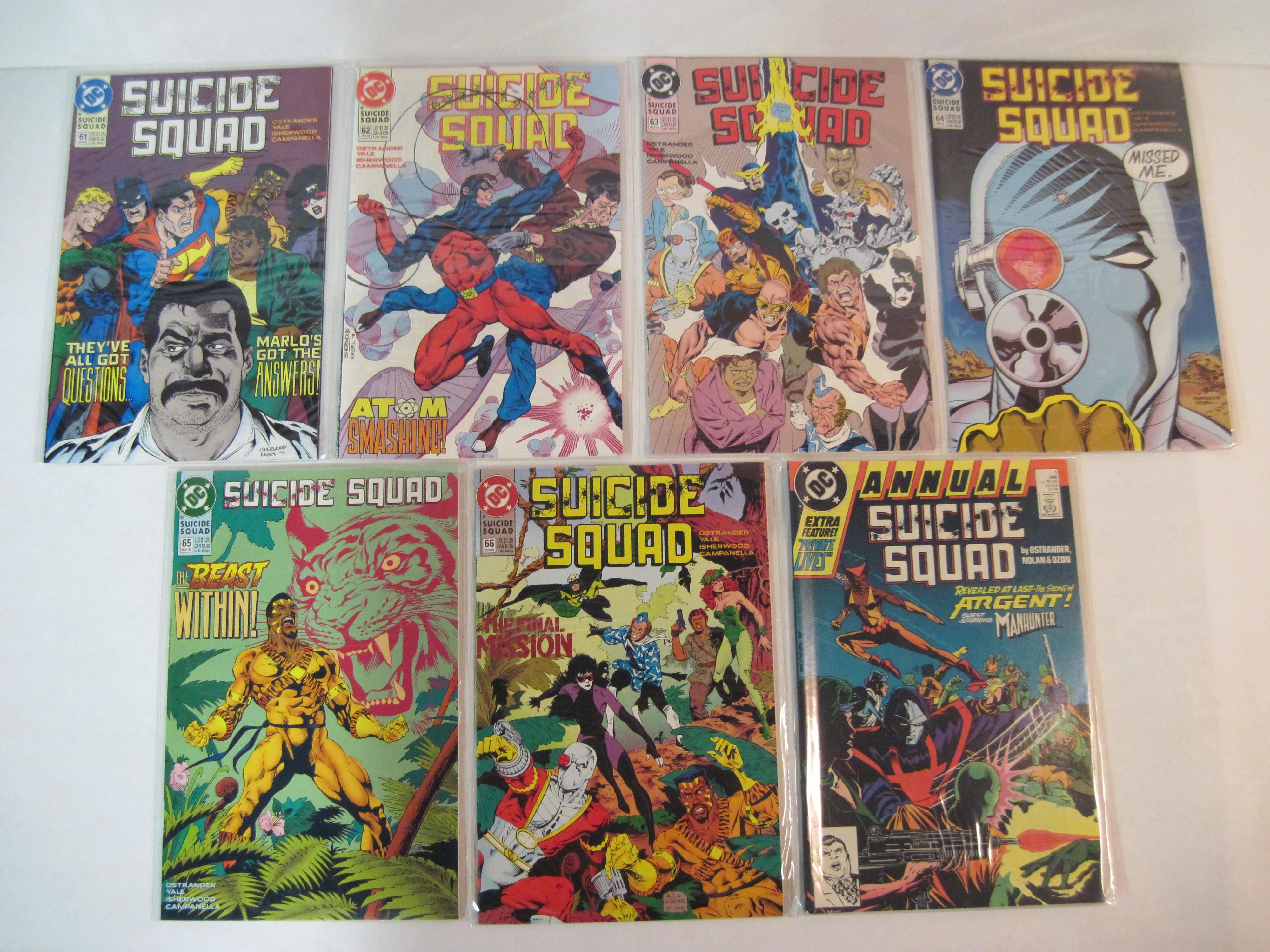 COMPLETE SET OF SUICIDE SQUAD #1 66 + ANNUAL #1 NM/M DC COMICS JOHN