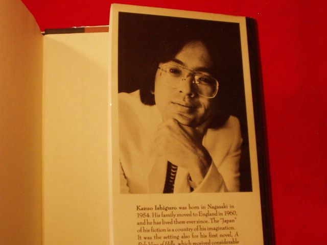 Kazuo Ishiguro An Artist of The Floating World 1st US Ed Print