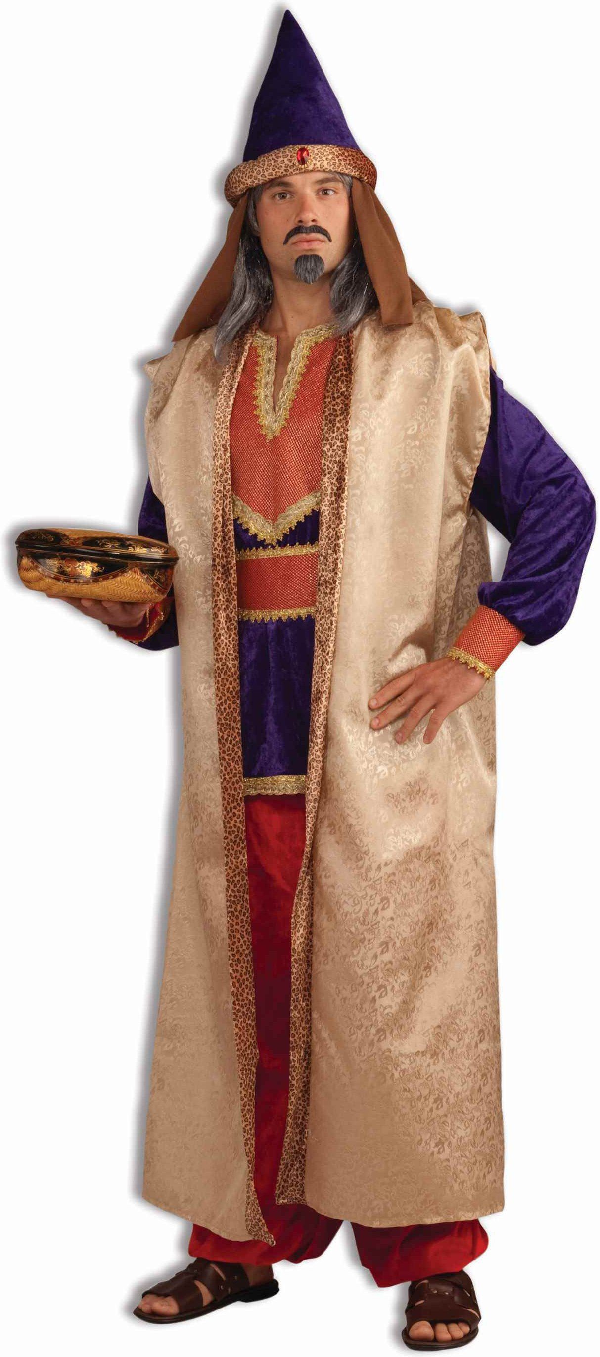 Garnet Wiseman Adult Christmas Biblical Jesus Nativity Costume Holiday