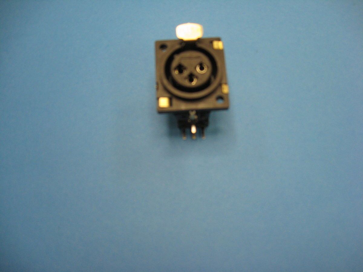 XLR Jack Female Switchcraft Repair Part New PQG3FRA111