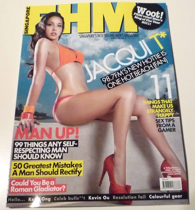 FHM Singapore June 2011 Asian Hot Jacqui T Hot Asian