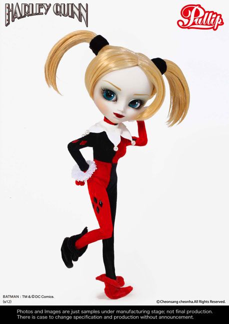 Harley Quinn Pullip Doll NYCC Exclusive DC Comics Groove Inc