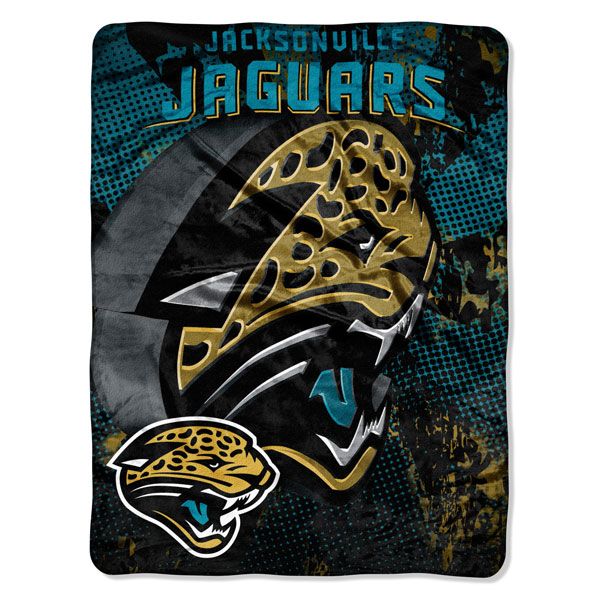 Jacksonville Jaguars 46x60 Micro Raschel Throw