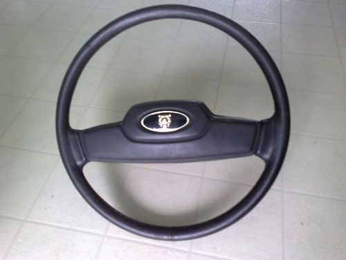 70 87 Jaguar XJ6 Sovereign Steering Wheel Leather Black