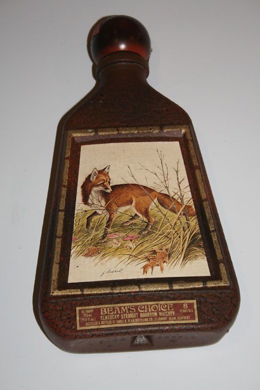 Beams Choice Bottle Decanter James Lockhart Fox