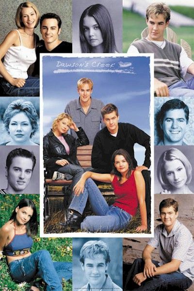 Dawsons Creek Cast Collage Poster Michelle Williams