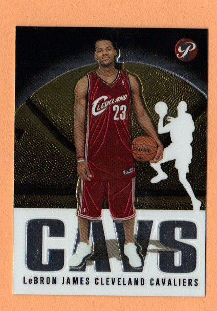 Lebron James 03 04 Topps Pristine RC 101 Rookie Sharp