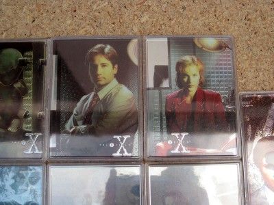 The x Files Cards Chromium Hologram Etched Foil x1 X2 x3 x4 Series One