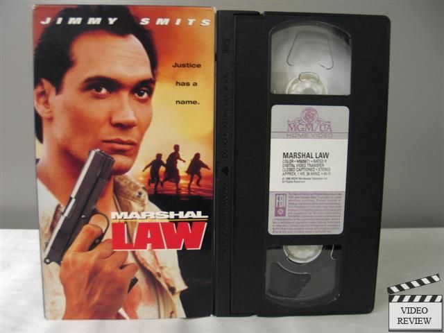 Marshal Law VHS Jimmy Smits Kirsty Swanson James Legros