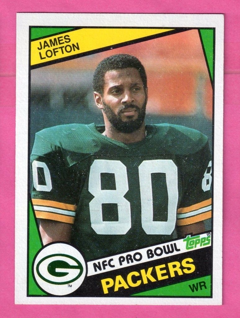 1984 Topps Football James Lofton Green Bay Packers 272